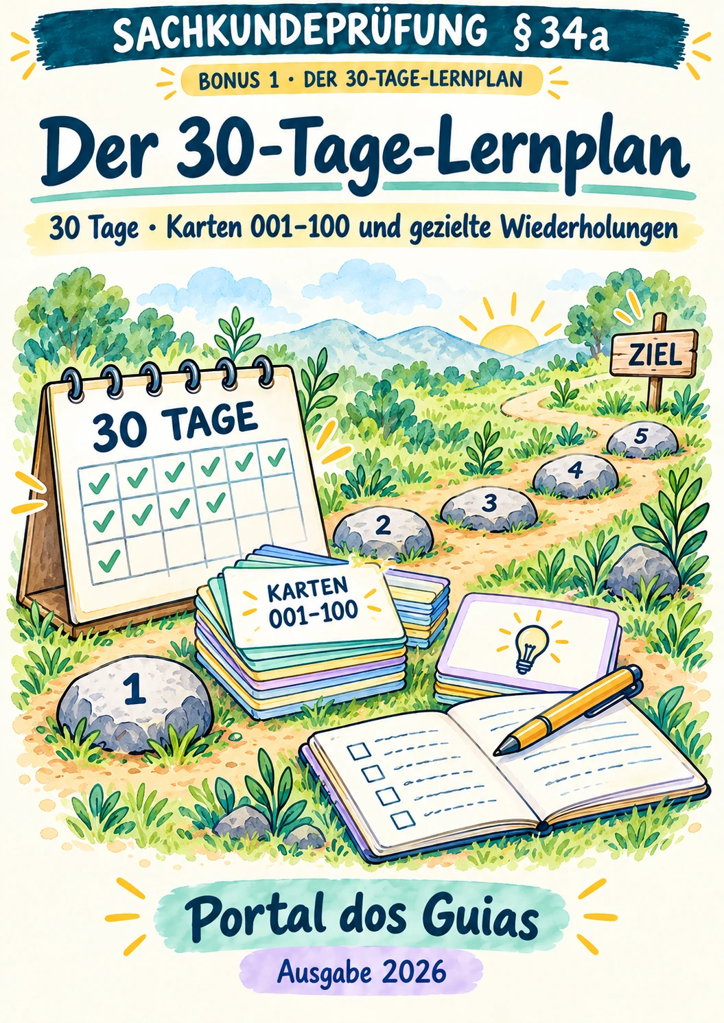 Bonus 1 Der 30 Tage Lernplan